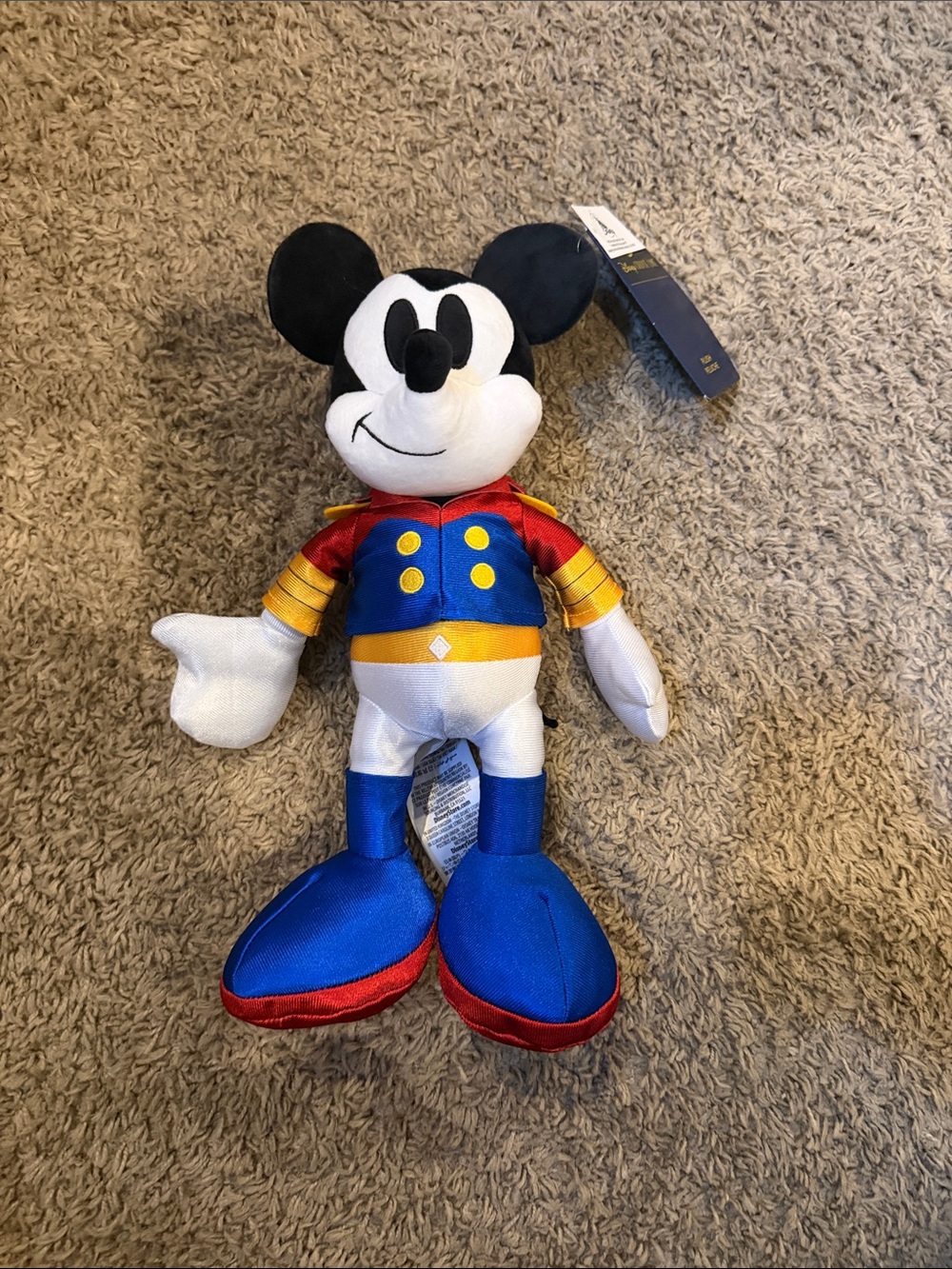 New Disney Destiny Marvel Captain Mickey Mouse Plush